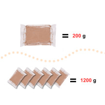 Glina rzeźbiarska do koła garncarskiego 1200g - zapas