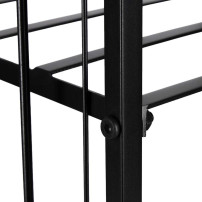Stojak na drewno kominkowe metalowy z akcesoriami KX2888