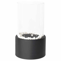 Biokominek stołowy wolnostojący na biopaliwo z szybą - KX2890