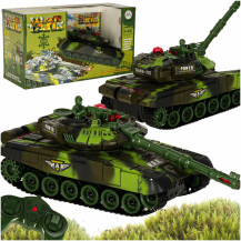 Czołg RC war tank 9993 2.4 ghz kamuflaż leśny zdalnie sterowany