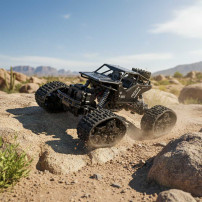 Rock crawler RC 4x4 LHC012 2w1 czarny – samochód zdalnie sterowany