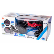Rock crawler RC 4x4 LHC012 2w1 czerwony, skala 1:16
