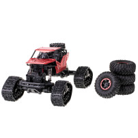 Rock crawler RC 4x4 LHC012 2w1 czerwony, skala 1:16
