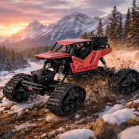 Rock crawler RC 4x4 LHC012 2w1 czerwony, skala 1:16