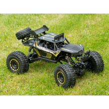 Samochód RC rock crawler 1:8 51cm metal 2,4ghz czarny