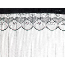 Moskitiera magnetyczna na drzwi 160x230 cm czarna