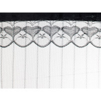 Moskitiera magnetyczna na drzwi 160x230 cm czarna