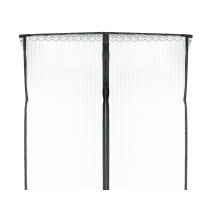 Moskitiera magnetyczna na drzwi 100x210 cm czarna