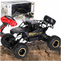 Rock crawler RC 1:12 4WD metal czarny - samochód zdalnie sterowany