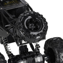 Rock crawler RC 1:12 4WD metal czarny - samochód zdalnie sterowany