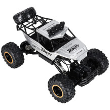 Rock crawler RC 1:12 4WD metal srebrny - samochód zdalnie sterowany