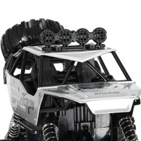 Rock crawler RC 1:12 4WD metal srebrny - samochód zdalnie sterowany