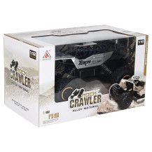 Rock crawler RC 1:12 4WD metal srebrny - samochód zdalnie sterowany