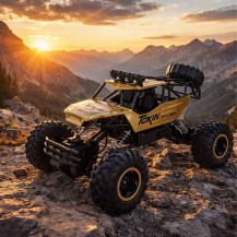 Rock crawler RC 1:12 4WD metal złoty – samochód zdalnie sterowany
