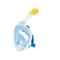 Maska do snorkelingu pełna składana S/M niebieska KX6131