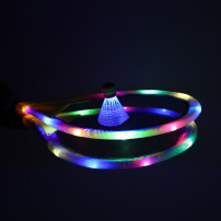 Rakiety tenisowe świecące LED + lotki – zestaw do badmintona