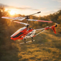 Helikopter RC SYMA S107G czerwony zdalnie sterowany