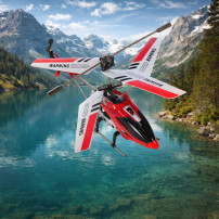 Helikopter RC SYMA S107G czerwony zdalnie sterowany