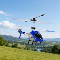 Helikopter RC SYMA S107G niebieski z żyroskopem i USB