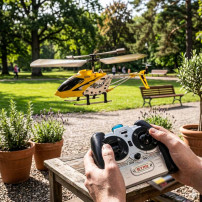 Helikopter RC SYMA S107G żółty - zdalnie sterowany