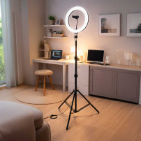 Lampa pierścieniowa LED 60W selfie makijaż z pilotem i statywem