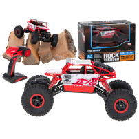 Rock crawler RC 1:18 4WD 2,4ghz czerwony – auto terenowe
