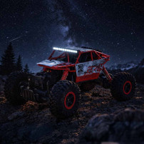 Rock crawler RC 1:18 4WD 2,4ghz czerwony – auto terenowe
