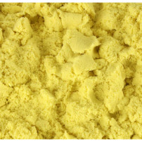 Piasek sensoryczny dla dzieci 1kg żółty - magiczny piasek