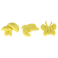 Piasek sensoryczny dla dzieci 1kg żółty - magiczny piasek