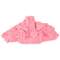 Piasek sensoryczny dla dzieci 1 kg różowy – magiczny piasek