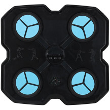 Tarcza bokserska ścienna LED bluetooth USB z rękawicami KX3006