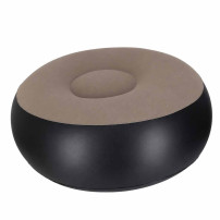 Fotel dmuchany z podnóżkiem 2w1 - sofa, pufa i pompka w zestawie