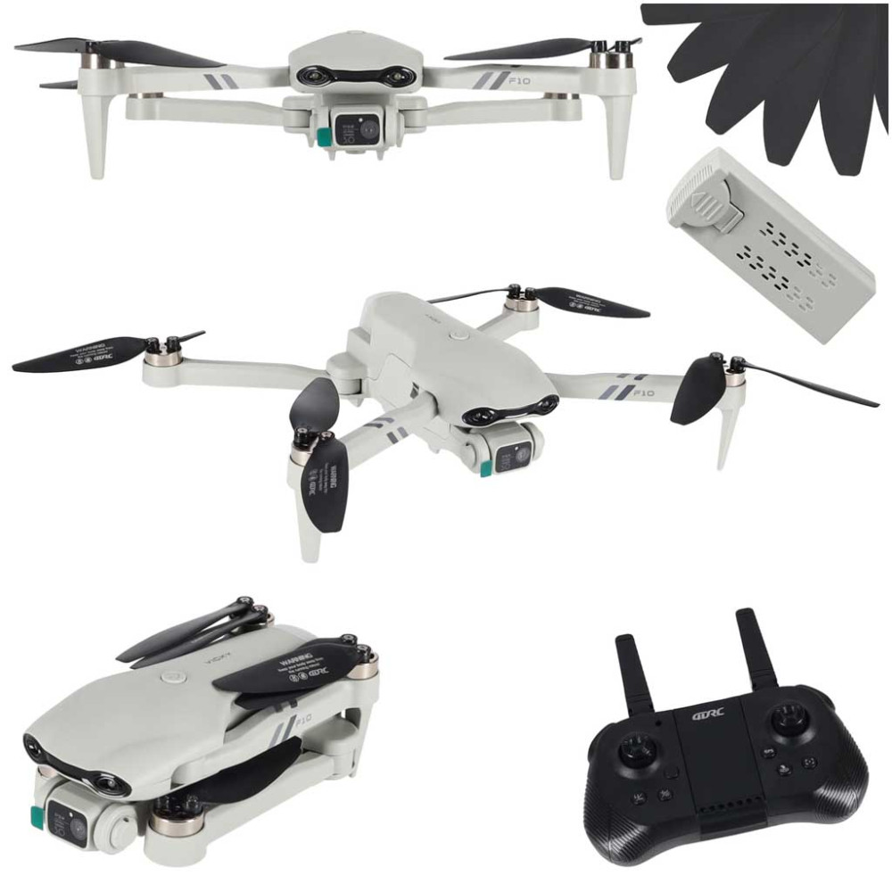 Dron RC 4DRC F10 GPS z kamerą FPV i wi-fi dla początkujących