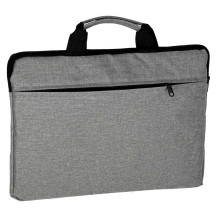 Torba na laptopa 15,6" teczka biznesowa oxford szara unisex
