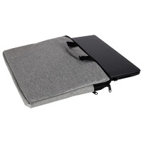 Torba na laptopa 15,6" teczka biznesowa oxford szara unisex
