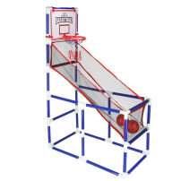 Automat do koszykówki arcade z 2 piłkami i pompką, 140 cm