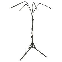 Lampa LED do roślin na statywie 4x80 diod, timer i pilot RF