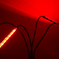 Lampa LED do roślin na statywie 4x80 diod, timer i pilot RF