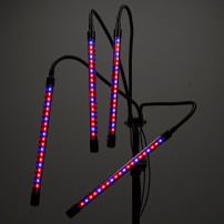 Lampa LED do roślin na statywie 4x80 diod, timer i pilot RF