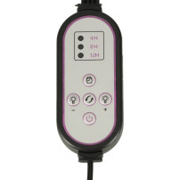 Lampa LED do roślin na statywie 4x80 diod, timer i pilot RF