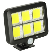 Lampa solarna 120 LED z czujnikiem ruchu i zmierzchu IP65