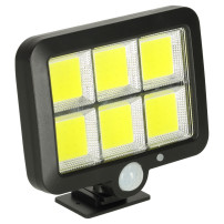 Lampa solarna 120 LED z czujnikiem ruchu i zmierzchu IP65