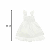 Kostium aniołka z aureolą i skrzydełkami, rozmiar m (110-120 cm)