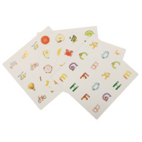 Gra memory montessori drewniana z puzzlami i 4 kartami
