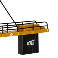 Dźwig żuraw budowlany RC zdalnie sterowany z hakiem 128 cm