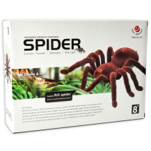 Pająk tarantula zdalnie sterowany na pilota, świecące oczy