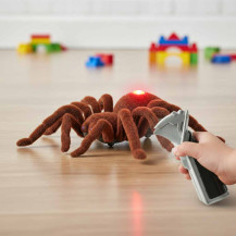 Pająk tarantula zdalnie sterowany na pilota, świecące oczy