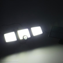 Lampa solarna LED 3w1 z czujnikiem ruchu i zmierzchu, 6500 lm