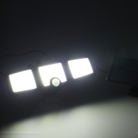 Lampa solarna LED 3w1 z czujnikiem ruchu i zmierzchu, 6500 lm