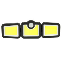 Lampa solarna LED 3w1 z czujnikiem ruchu i zmierzchu, 6500 lm